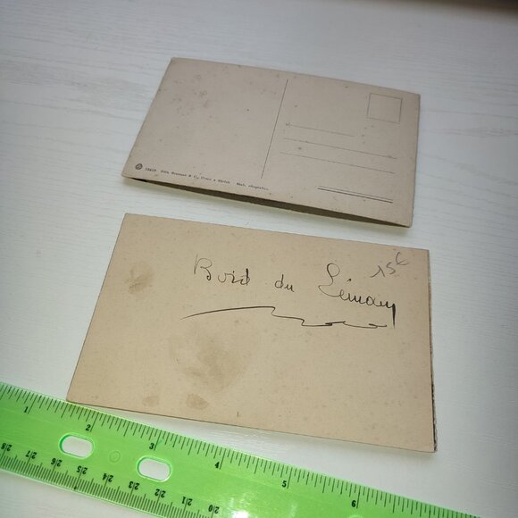 Rare Antique Panoramic Postcards Torino Italy Chexbres Switzerland Vintage - Picture 8 of 8